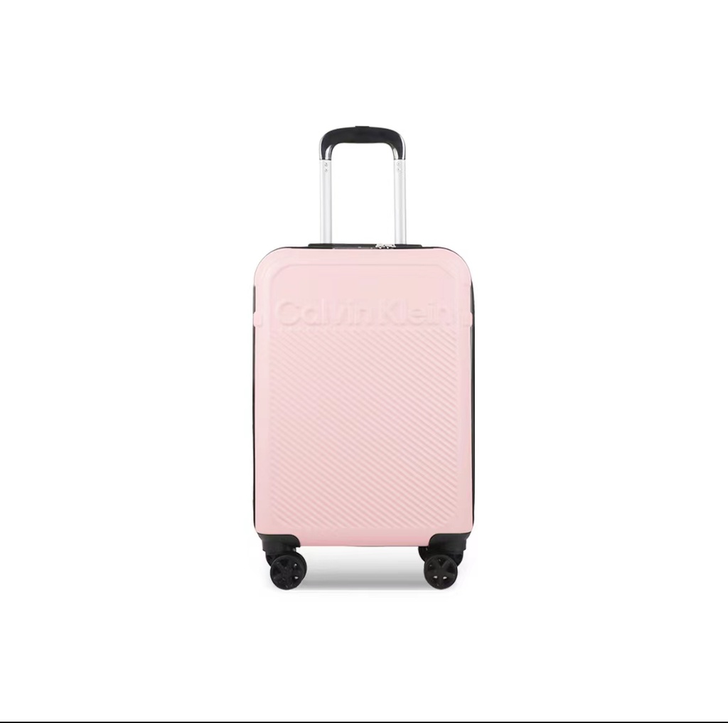 CALVIN KLEIN 浮雕刻印登机箱